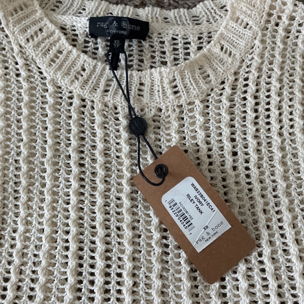 Rag & Bone Ivory Riley Tank - Picture 2 of 7
